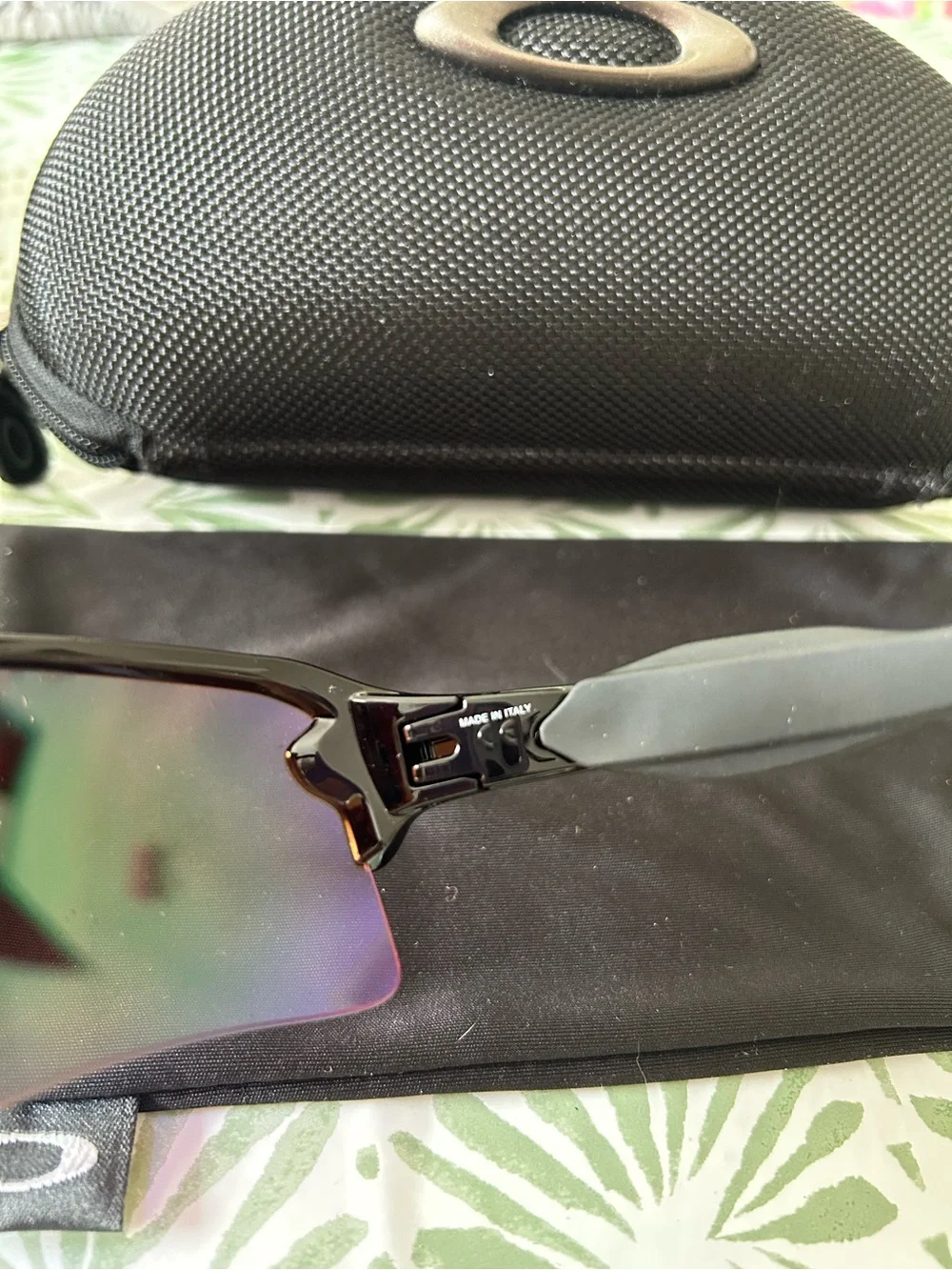 Oakley Prizm Golf Men’s Blue Purple Mirrored Sunglasses